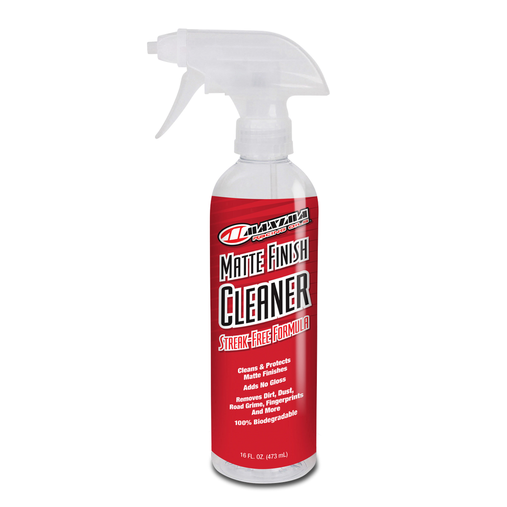 Maintenance :- Matte Finish Cleaner.